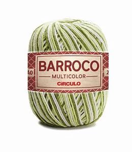 Linha Barroco Multicolor 200 gramas Marca Circulo - 9391 - Babosa