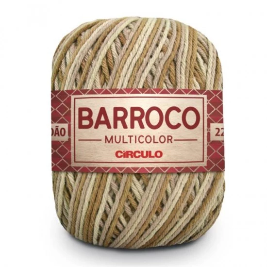 Linha Barroco Multicolor 200 gramas Marca Circulo - 9435 - Deserto