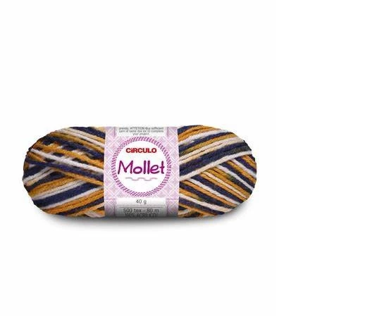 Lã Mollet 40 gramas Marca Circulo - 9471 - Toronto
