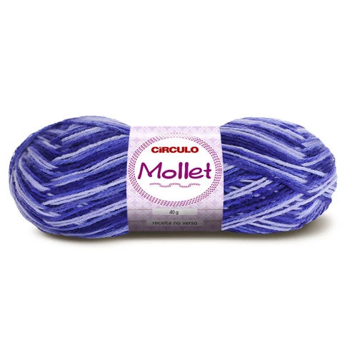 Lã Mollet 40 gramas Marca Circulo - 9563 - Vinhedo