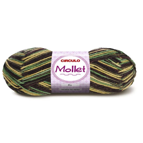 Lã Mollet 40 gramas Marca Circulo - 9603 - Salgueiro