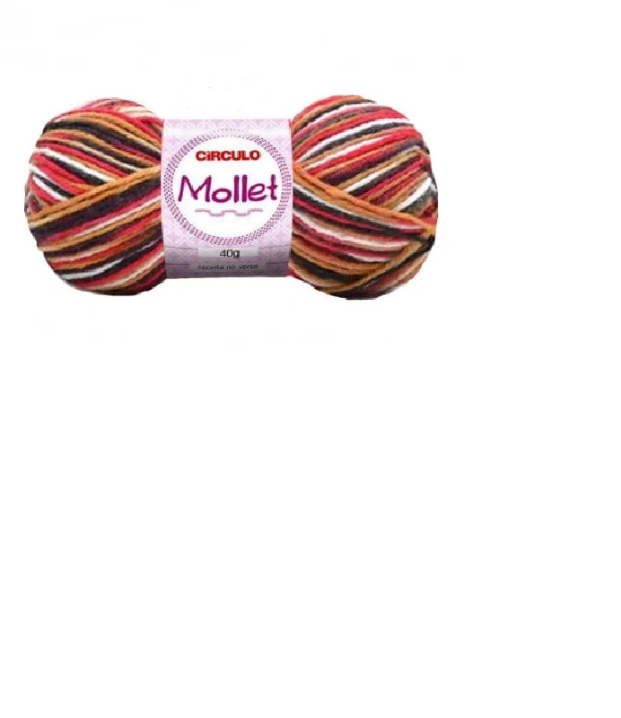 Lã Mollet 40 gramas Marca Circulo - 9662 - Burberry