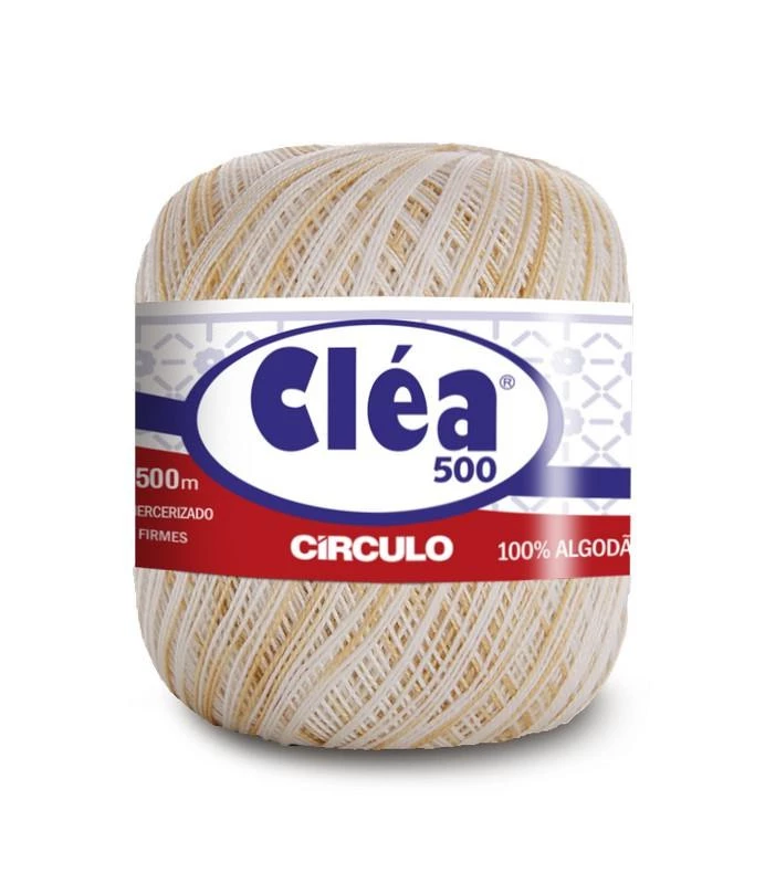 Linha Clea 500 metros Multicolor Marca Circulo - 9900 - Areia