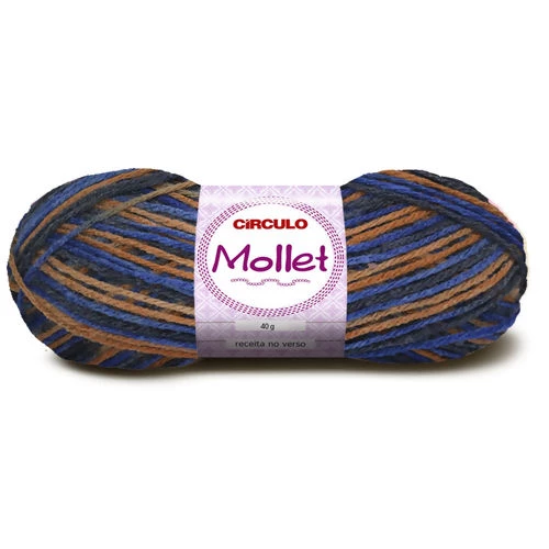 Lã Mollet 40 gramas Marca Circulo - 9952 - Veleiro