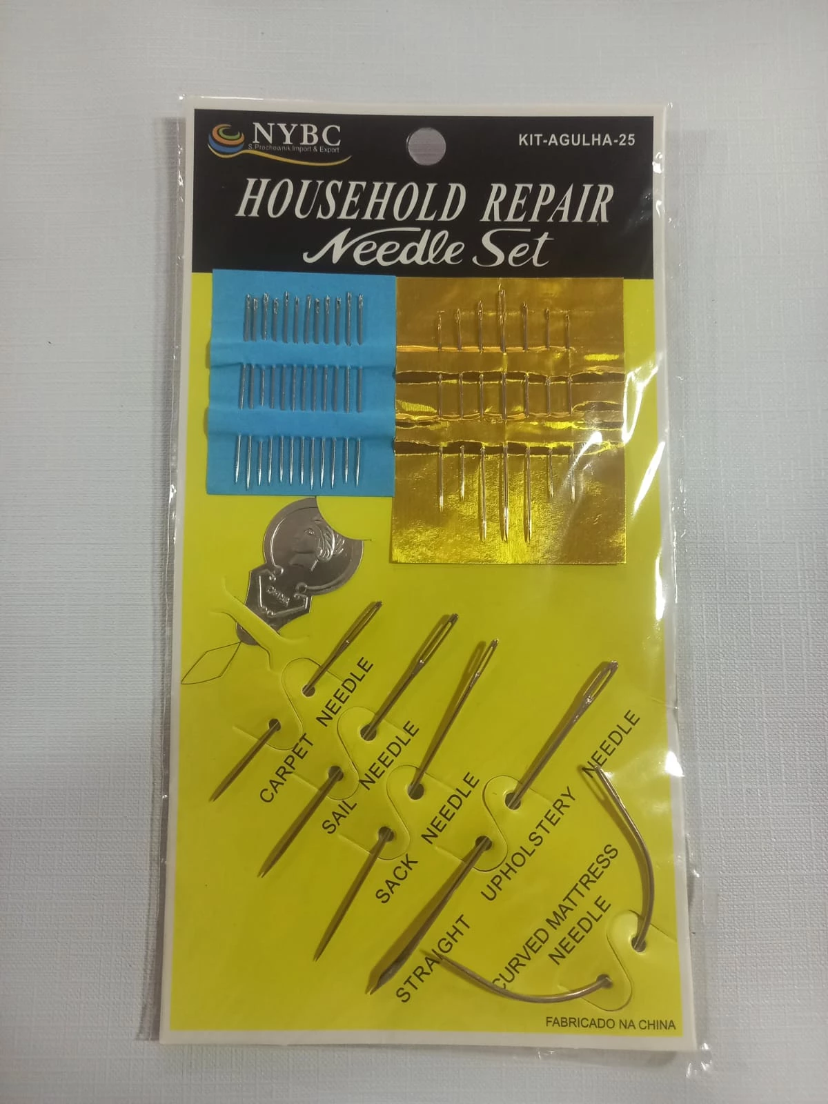 Agulheiro Household Repair Needle Set