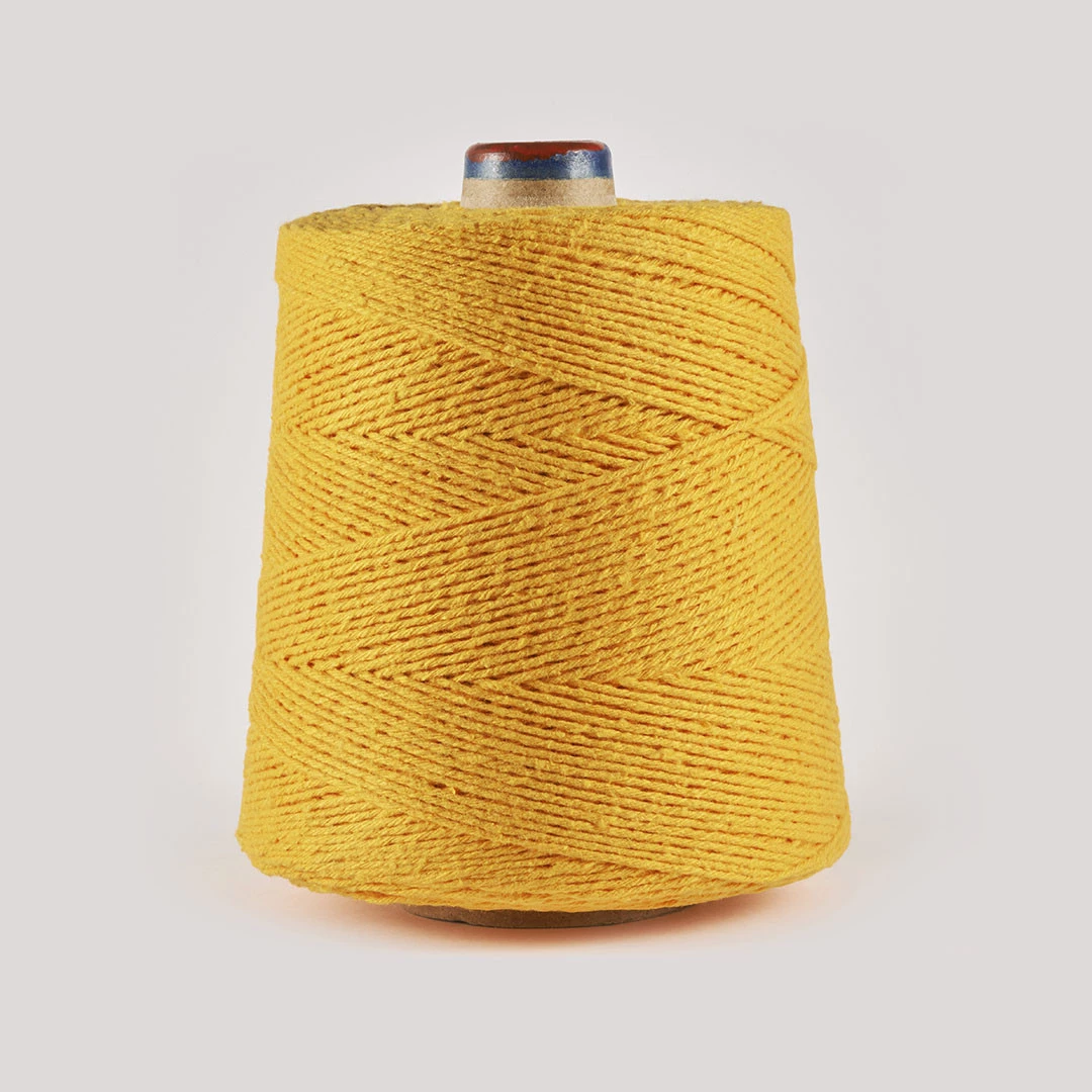 Barbante Eco Brasil 600 g Fio 6 Amarelo Forte 512 M