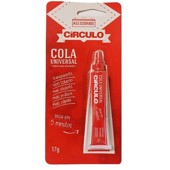Cola Universal Para Artesanato Circulo 17 g Cor 20