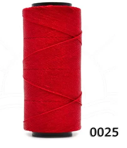 Cordao Encerado Setta Vermelho 25