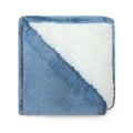 Cobertor King Sherpa Glamour 2,50m X 2,70m - Azul Infinity