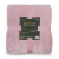 Cobertor Casal Soft Flanel 1,80m X 2,20m - Rosa Lago