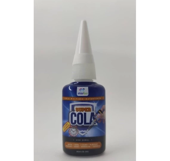 Cola Adesivo Instantâneo Multiuso Starlux UD 20 G