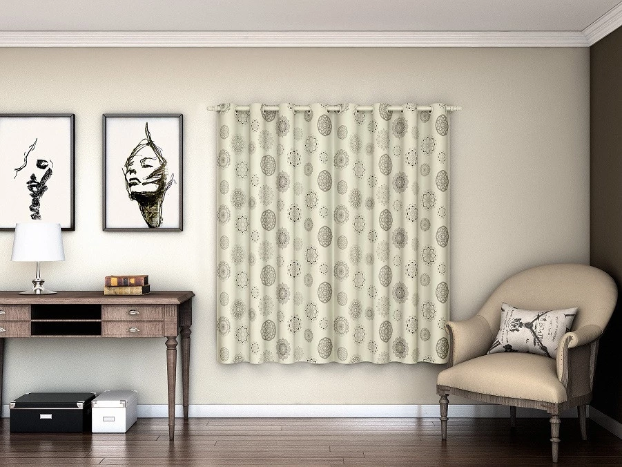 Corta Luz Pvc Estampado 1,80M Alt X 2,80M Larg Mandala
