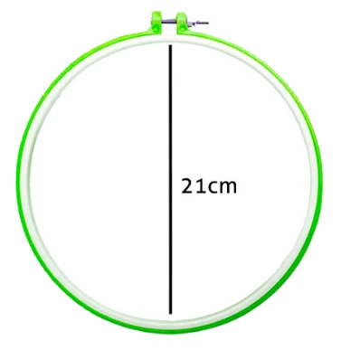 Bastidor Plastico 21 cm Luli