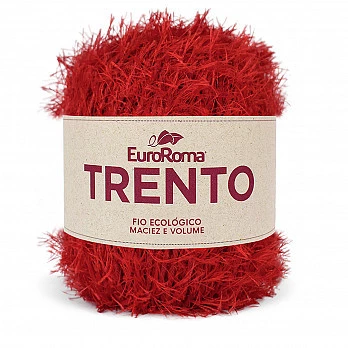 Novelo Euroroma Trento 200 g - Vermelho