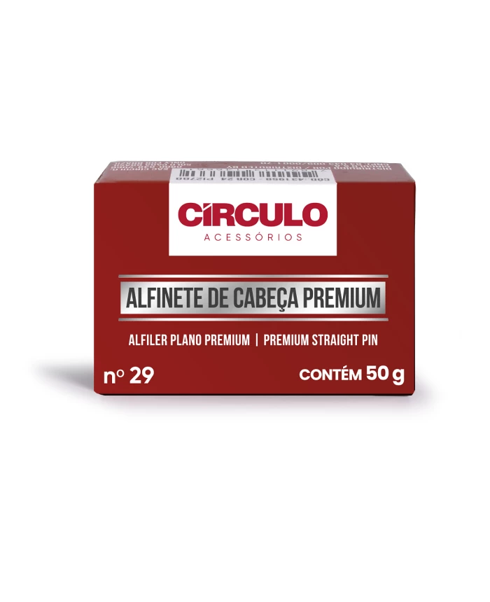 Alfinete de Cabeça Premium N 29 Marca Circulo