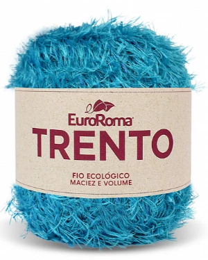 Novelo Euroroma Trento 200 g - Azul Piscina