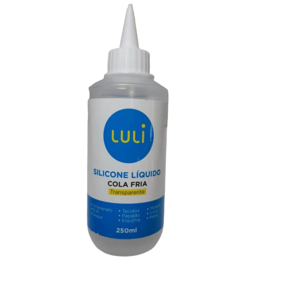 Cola de Silicone Líquida 250 ml Luli