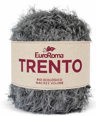 Novelo Euroroma Trento 200 g - Chumbo