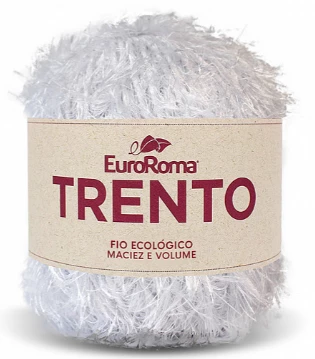 Novelo Euroroma Trento 200 g - Branco