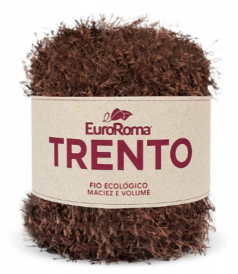 Novelo Euroroma Trento 200 g - Marrom