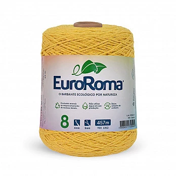 Barbante EuroRoma 4/8 457m - Ouro 450