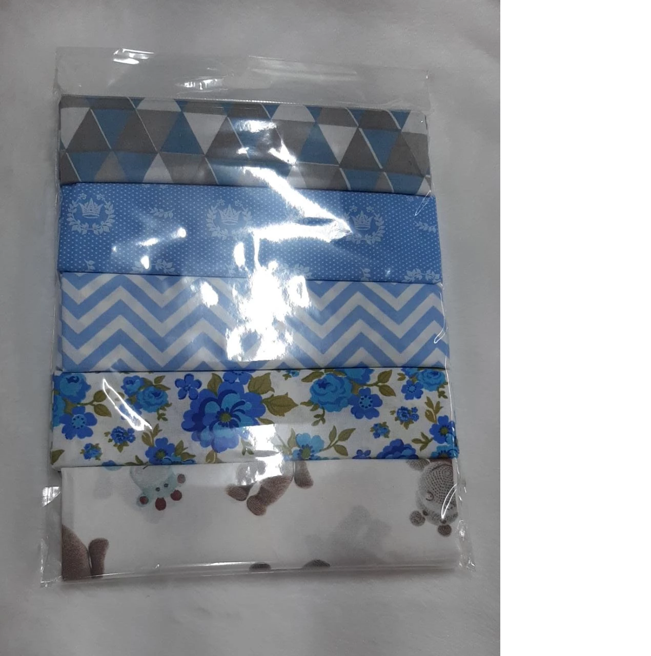 Tricoline 50cm x 75cm Azul 12
