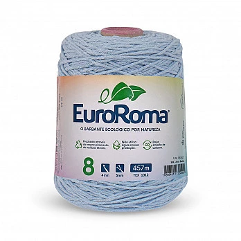 Barbante EuroRoma 4/8 457m - Azul Bebe 900