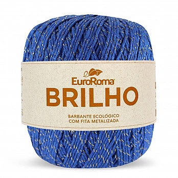 EuroRoma Brilho Dourado 406m - Azul Royal 903