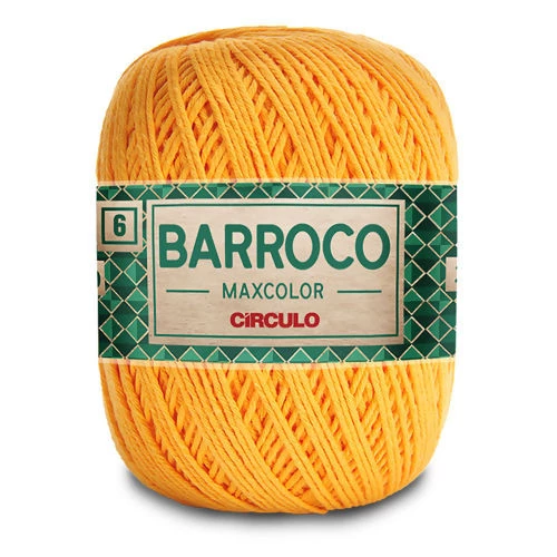 Linha Barroco Max Color N 6 200 Gramas Marca Circulo - 1449 - Ouro