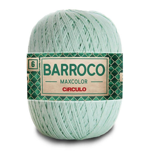 Linha Barroco Max Color N 6 200 Gramas Marca Circulo - 2204 - Verde Candy
