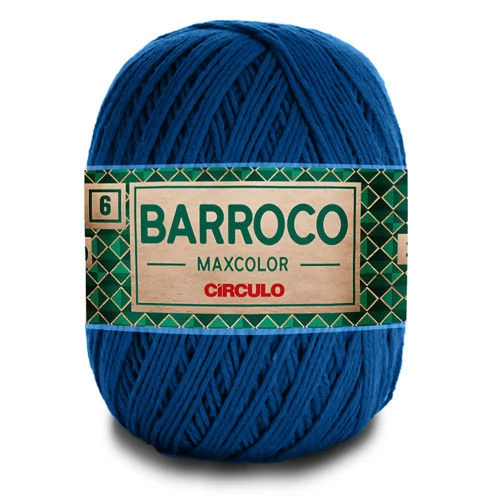 Linha Barroco Max Color N 6 200 Gramas Marca Circulo - 2770 - Azul Clássico