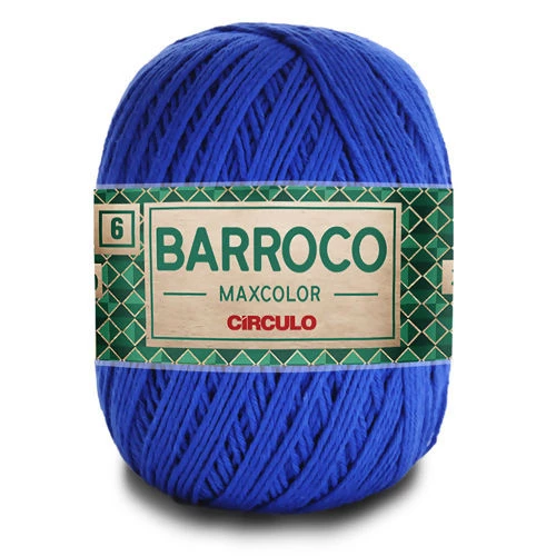 Linha Barroco Max Color N 6 200 Gramas Marca Circulo - 2829 - Azul Bic