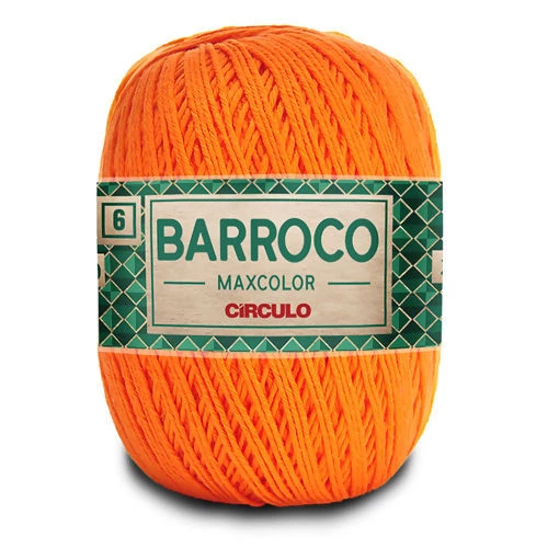Linha Barroco Max Color N 6 200 Gramas Marca Circulo - 4456 - Laranja