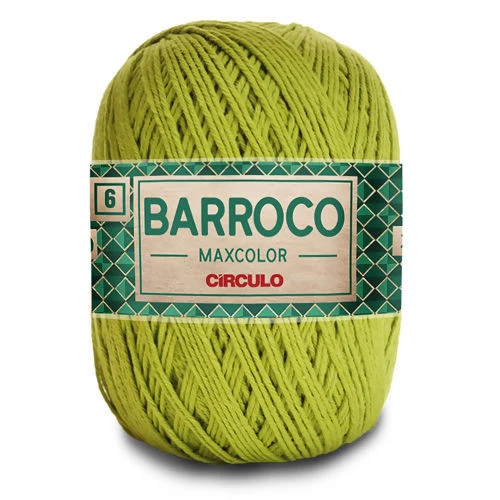 Linha Barroco Max Color N 6 200 Gramas Marca Circulo - 5800 - Pistache