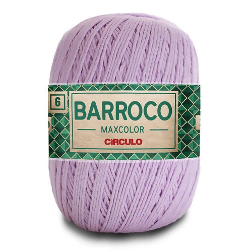Linha Barroco Max Color N 6 200 Gramas Marca Circulo - 6006 - Lilás Candy