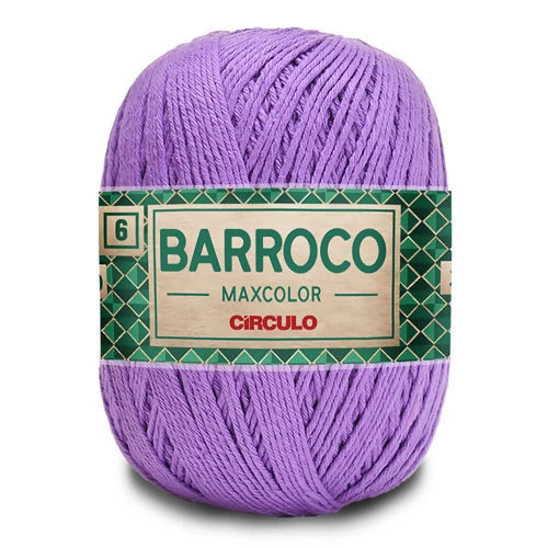 Linha Barroco Max Color N 6 200 Gramas Marca Circulo - 6394 - Lavanda