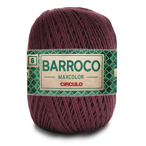 Linha Barroco Max Color N 6 200 Gramas Marca Circulo - 7311 - Tabaco