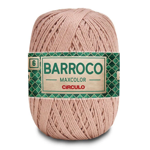 Linha Barroco Max Color N 6 200 Gramas Marca Circulo - 7727 - Caqui