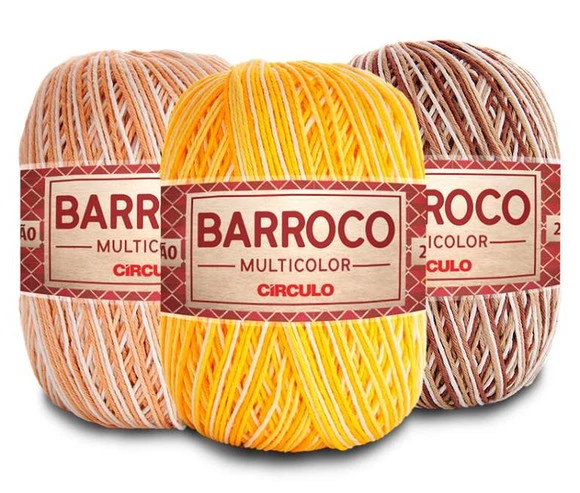 Linha Barroco Multicolor 200 gramas Marca Circulo
