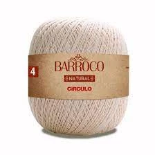 Linha Barroco Natural fio 4 Marca Circulo