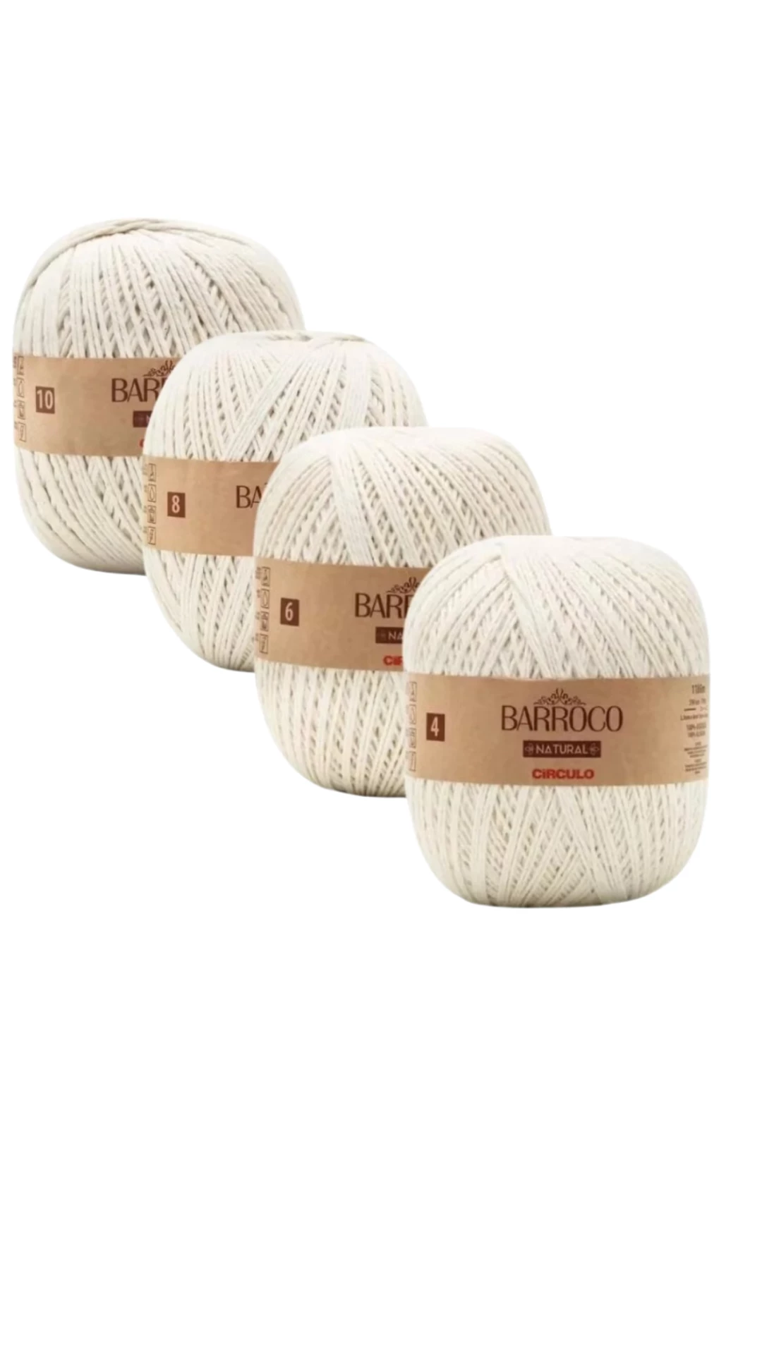 Linha Barroco Natural Marca Circulo