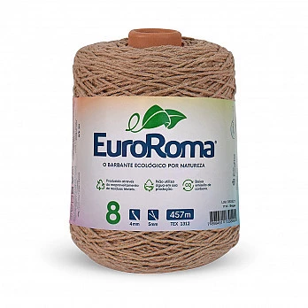 Barbante EuroRoma 4/8 457m - Bege 1110