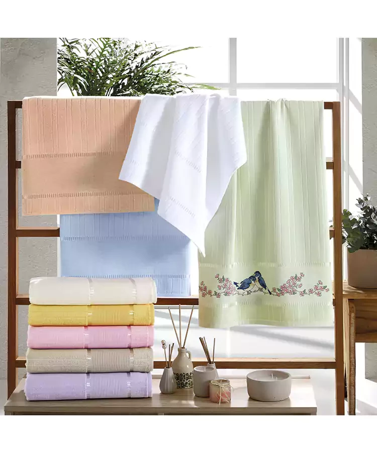 Toalha de Banho Velour para Bordar Bella Liso Dohler