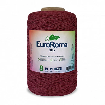 Barbante EuroRoma Big 4/8 1,8Kg - Bordo 1050
