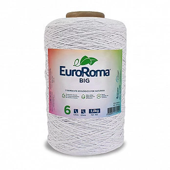 Barbante EuroRoma Big 4/6 1,8Kg - Branco 200