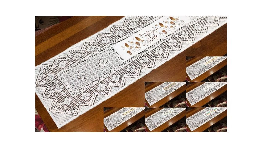 Caminho de Mesa Renda 40CM X 1,50M Marca Sultan