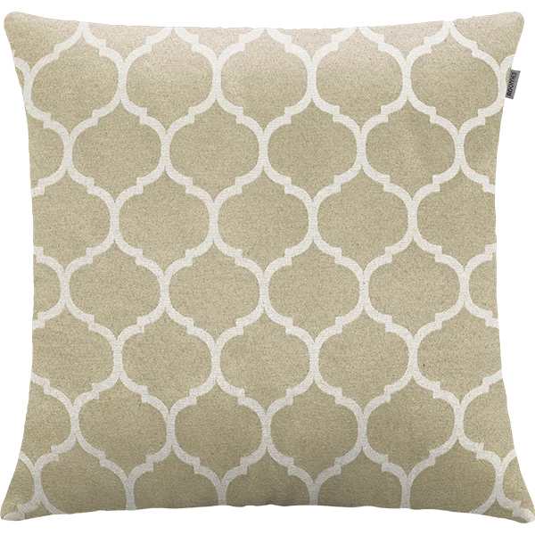 Capa para Almofada Jacquard Geometrico 45cm X 45cm Nozes