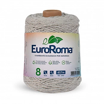 Barbante EuroRoma 4/8 457m - Caqui 300
