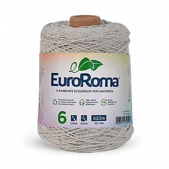 Barbante EuroRoma 4/6 610m - Caqui 300