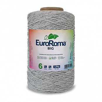 Barbante EuroRoma Big 4/6 1,8Kg - Cinza 270